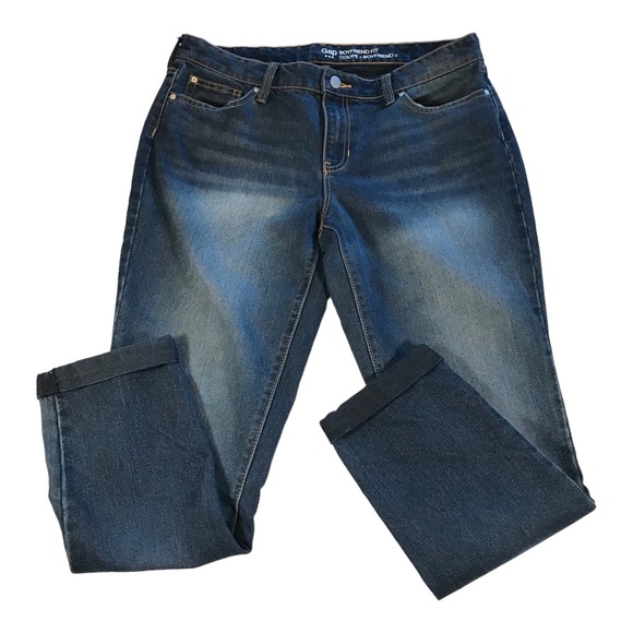 GAP Boyfriend Cuffed Jeans - Picture 2 of 11